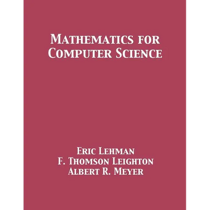 Mathematics for Computer Science - Paperback