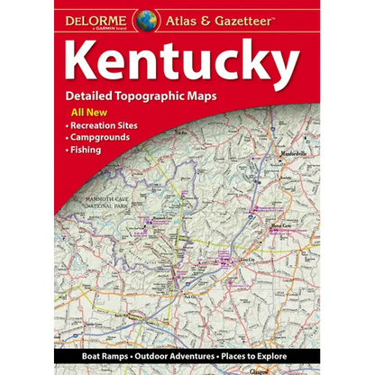 Delorme Atlas & Gazetteer Kentucky 6e