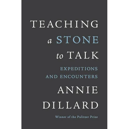 Teaching a Stone to Talk: Expeditions and Encounters - Paperback