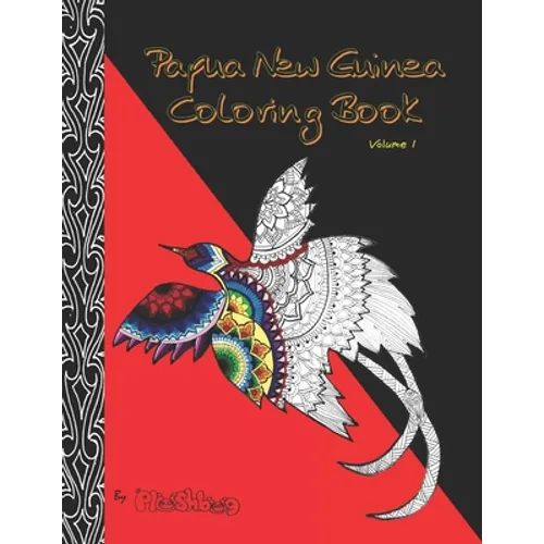 Papua New Guinea Coloring Book - Paperback