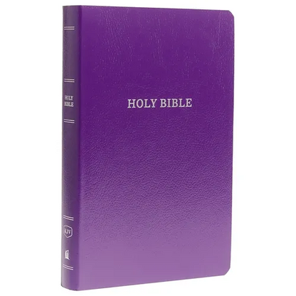 KJV, Gift and Award Bible, Imitation Leather, Purple, Red Letter Edition - Imitation Leather