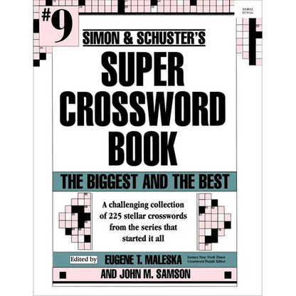 Simon & Schuster's Super Crossword Book - Paperback