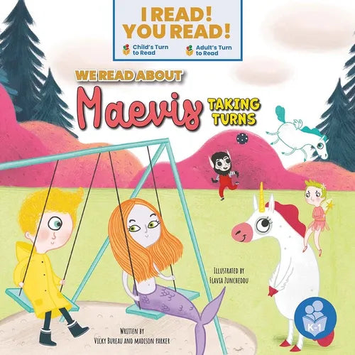 We Read about Maevis Taking Turns - Paperback