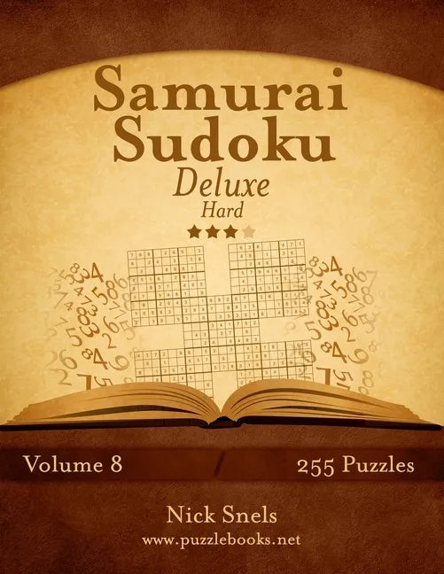 Samurai Sudoku Deluxe - Hard - Volume 8 - 255 Logic Puzzles - Paperback