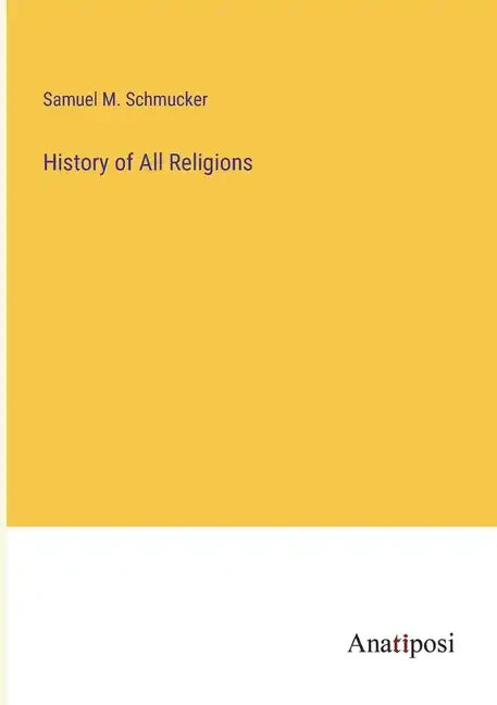 History of All Religions - Paperback