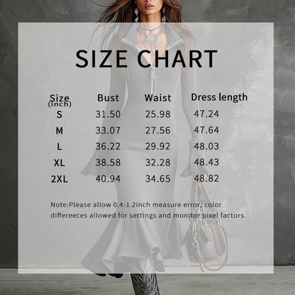 Women's Half Zip Bodycon Dress