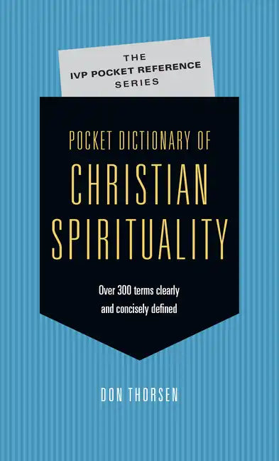 Pocket Dictionary of Christian Spirituality - Paperback