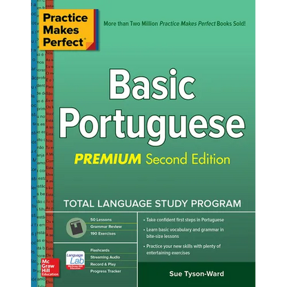 Practice Makes Perfect: Basic Portuguese, Premium Second Edition - Paperback