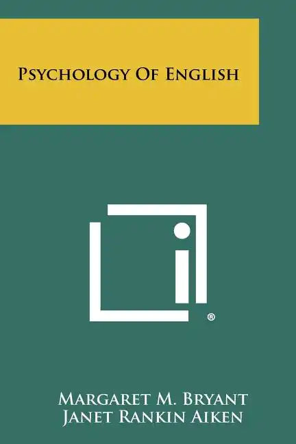 Psychology of English - Paperback