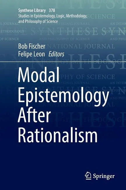 Modal Epistemology After Rationalism - Paperback