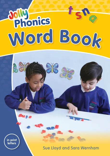 Jolly Phonics Word Book in Print Letters - Paperback