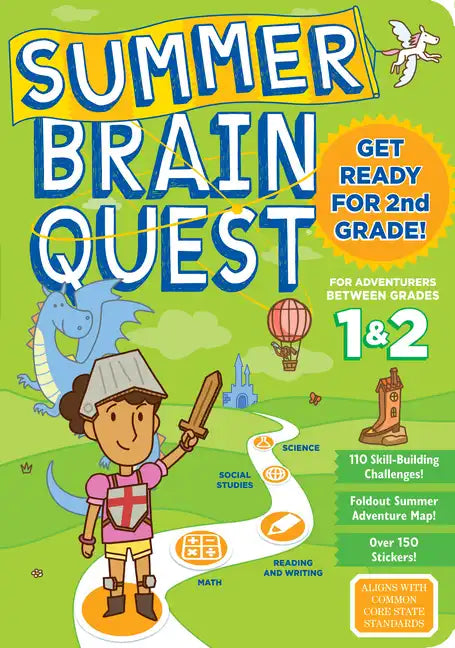 Summer Brain Quest: Between Grades 1 & 2 - Paperback