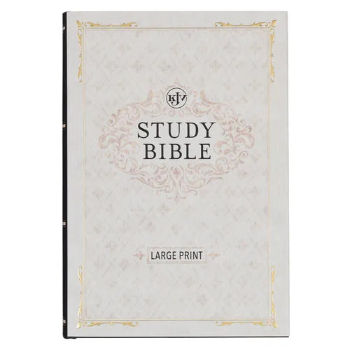 KJV Study Bible, Large Print King James Version Holy Bible, Black Hardcover - Hardcover