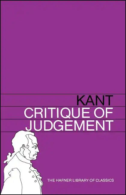 Critique of Judgement - Paperback