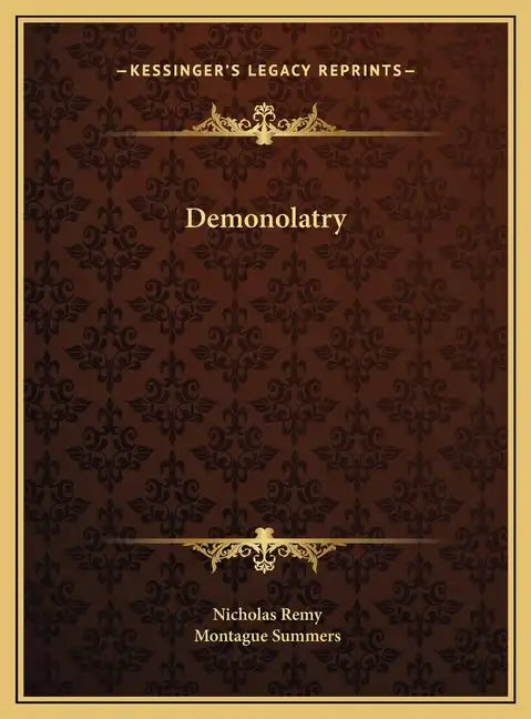 Demonolatry - Hardcover