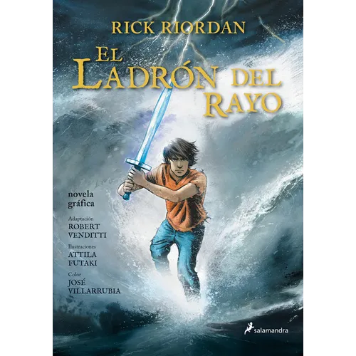 El Ladrón del Rayo. Novela Gráfica / The Lightning Thief: The Graphic Novel - Hardcover