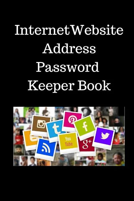 Internet Website Address Password Keeper Book: Address & Password Keeper Book -6x9 inch with 110Pages - Paperback