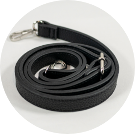 Wild Black Horse Vegan Leather Crossbody Bag