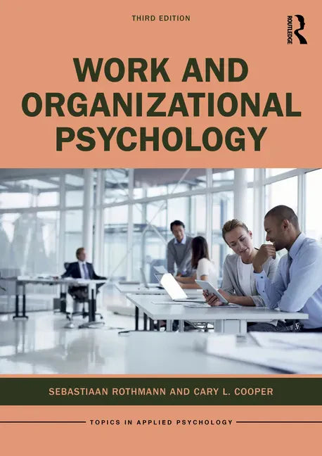 Work and Organizational Psychology - Paperback