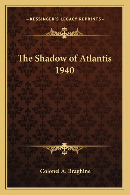 The Shadow of Atlantis 1940 - Paperback