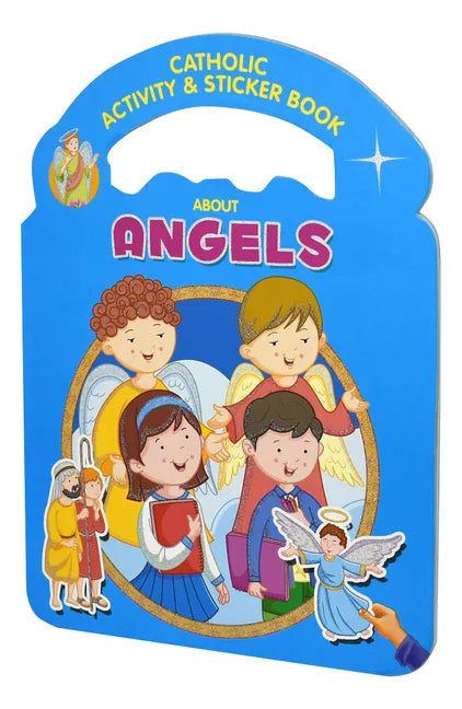 Catholic Activity & Sticker Book about Angels - Paperback