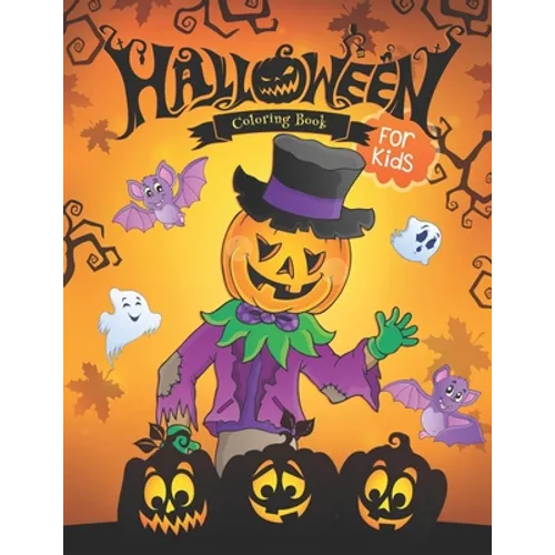 Halloween Coloring Book for Kids - Paperback