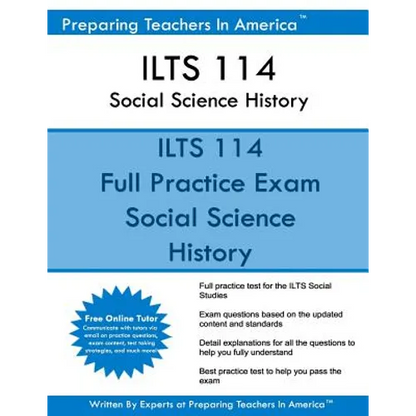 ILTS 114 Social Science History: ILTS Social Science Illinois Licensure Testing System - Paperback