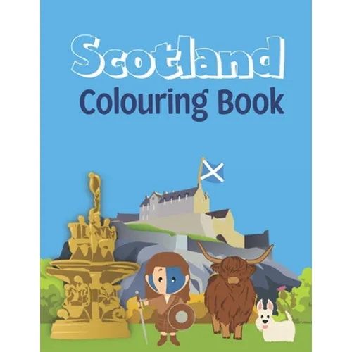 Scotland: Colouring Book - Paperback