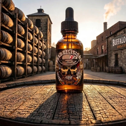 Bad Decisions 1oz Natural Beard Oil Whiskey