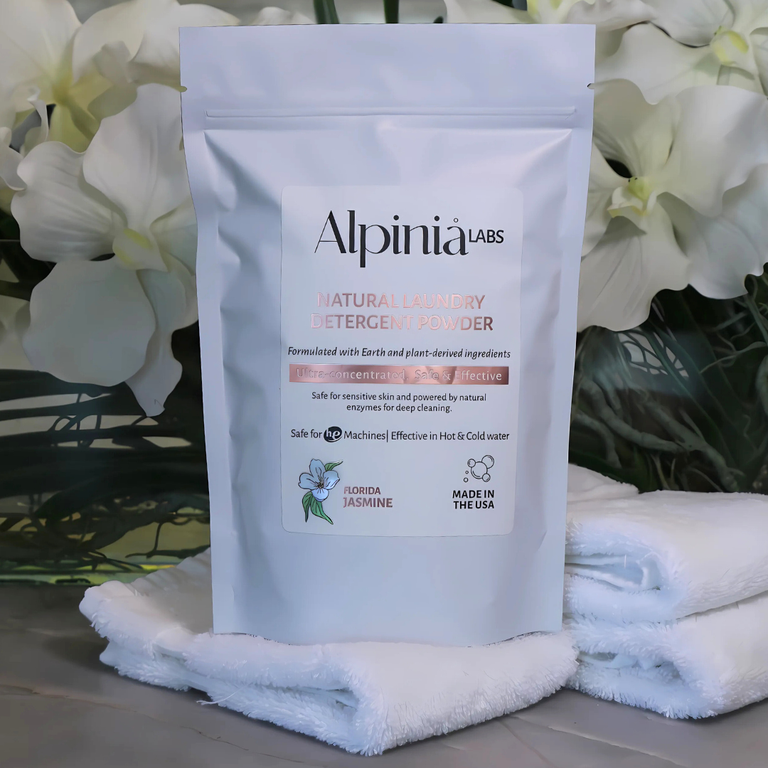 Natural Laundry Detergent – 6 Enzymes, 5x Concentrated | Choose Your Scent