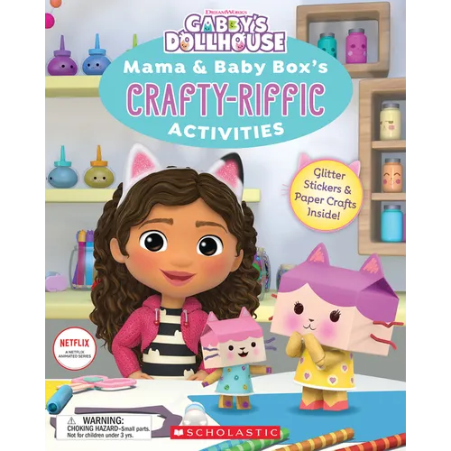Mama & Baby Box's Crafty-Riffic Activities (Gabby's Dollhouse) - Paperback