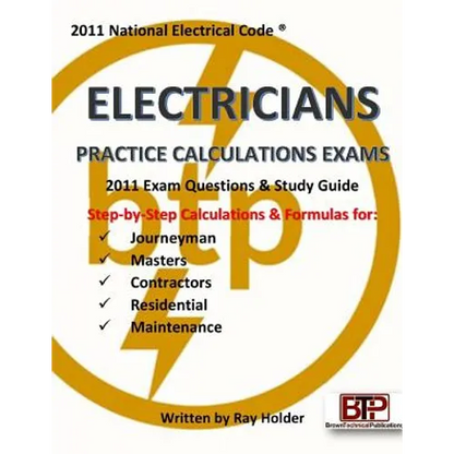 2011 Electricians Practice Calculations Exams - Paperback