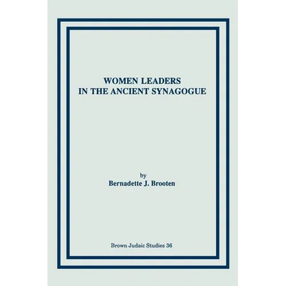 Women Leaders in the Ancient Synagogue - Paperback
