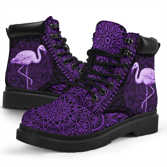 Flamingo Mandala All-Season Boots