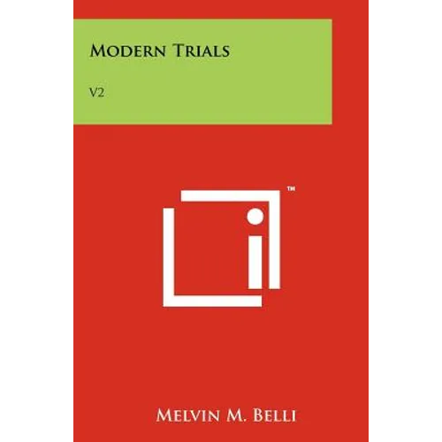 Modern Trials: V2 - Paperback