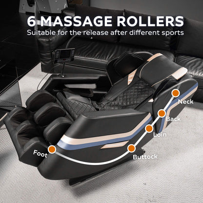 Airvana Full-Body Zero-Gravity Massage Chair Recliner With Six Massage Rollers (SAK91825)