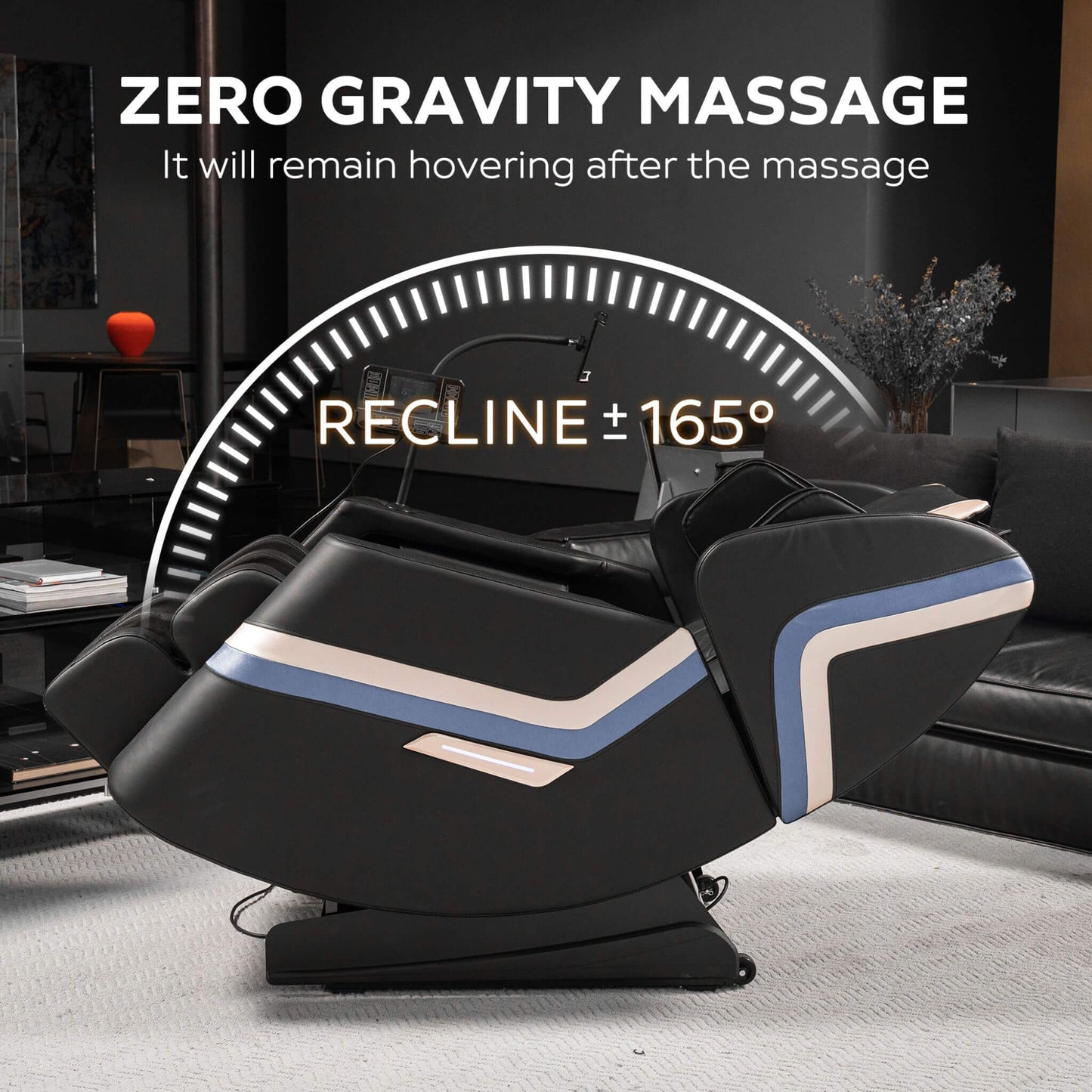 Airvana Full-Body Zero-Gravity Massage Chair Recliner With Six Massage Rollers (SAK91825)
