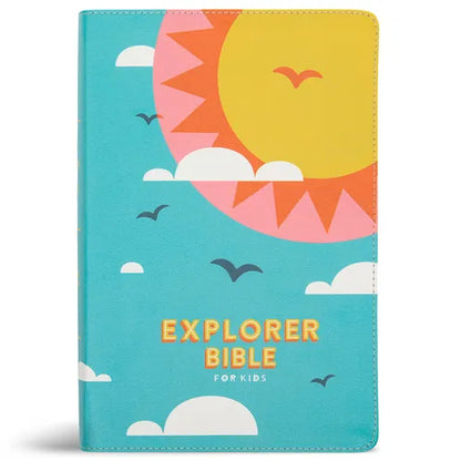 CSB Explorer Bible for Kids, Hello Sunshine Leathertouch - Imitation Leather