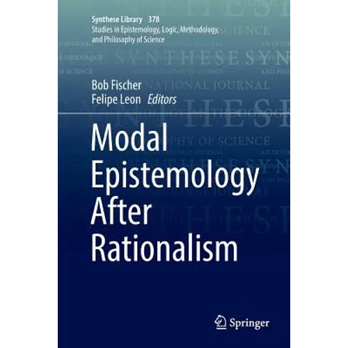 Modal Epistemology After Rationalism - Paperback