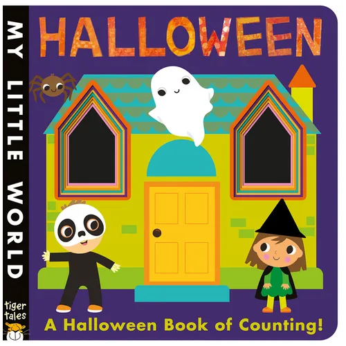 Halloween: A Peek-Through Halloween Book of Counting - Board Book