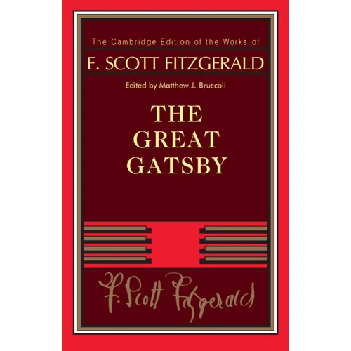 F. Scott Fitzgerald: The Great Gatsby - Paperback