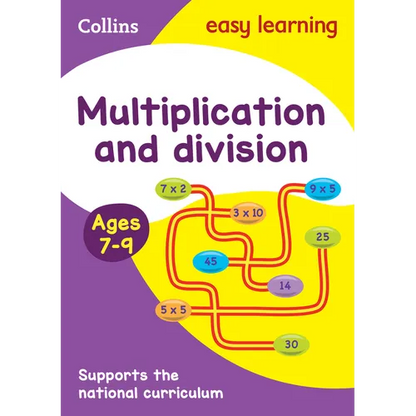 Multiplication and Division Ages 7-9: Ideal for Home Learning - Paperback