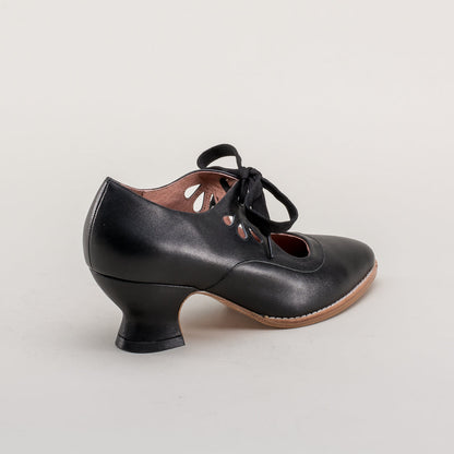 Gibson Edwardian Leather Shoes (Black)