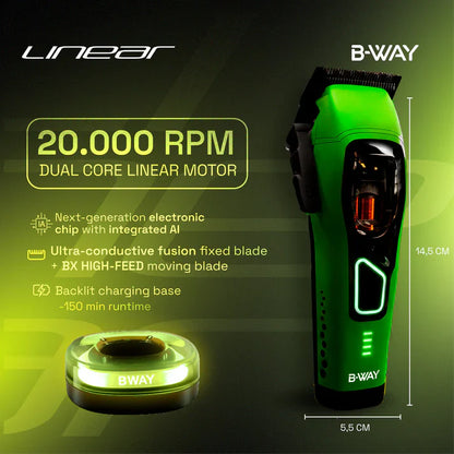 B-WAY Linear Clipper Lime