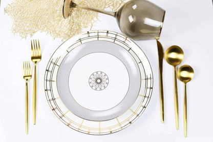 Diamond Jewel Salad Plate-Set of 4