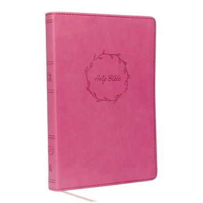 Kjv, Value Thinline Bible, Large Print, Leathersoft, Pink, Red Letter Edition, Comfort Print - Imitation Leather