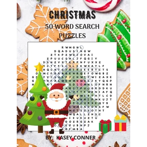 Christmas 50 Word Search Puzzles - Paperback