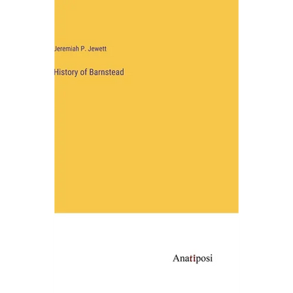 History of Barnstead - Hardcover