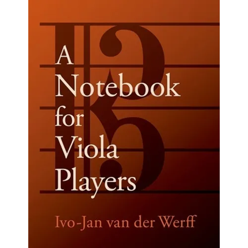 Notebook for Viola Players - Paperback