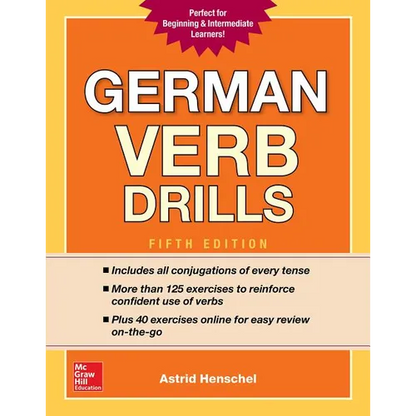German Verb Drills, Fifth Edition - Paperback